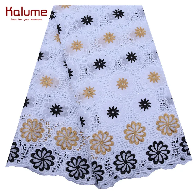 Кружевное платье Kalume высококачественное швейцарское хлопковое кружево с