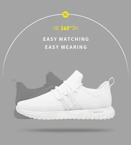 Кроссовки ONEMIX женские без шнуровки, дышащие легкие Сникерсы для бега, белые, на шнуровке, 2021