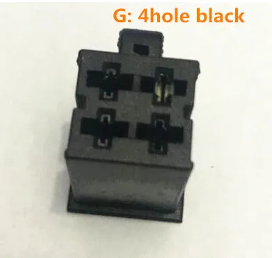G 4 hole black AZGIANT разъем разъема для Тестирования кабелей для Mercedes Benz работа с VVDI MB BGA инструмент и CGDI Prog MB - Название цвета: G 4 hole black