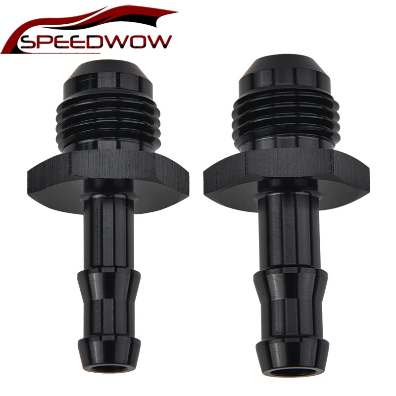 Переходник для фитингов шланга SPEEDWOW 6AN алюминиевый Топливопровод штекер 6 А на 3/8