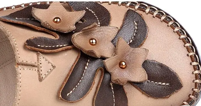 2019 г. новая женская обувь на мягкой рифленой подошве кожаная в стиле ретро лес k244 |