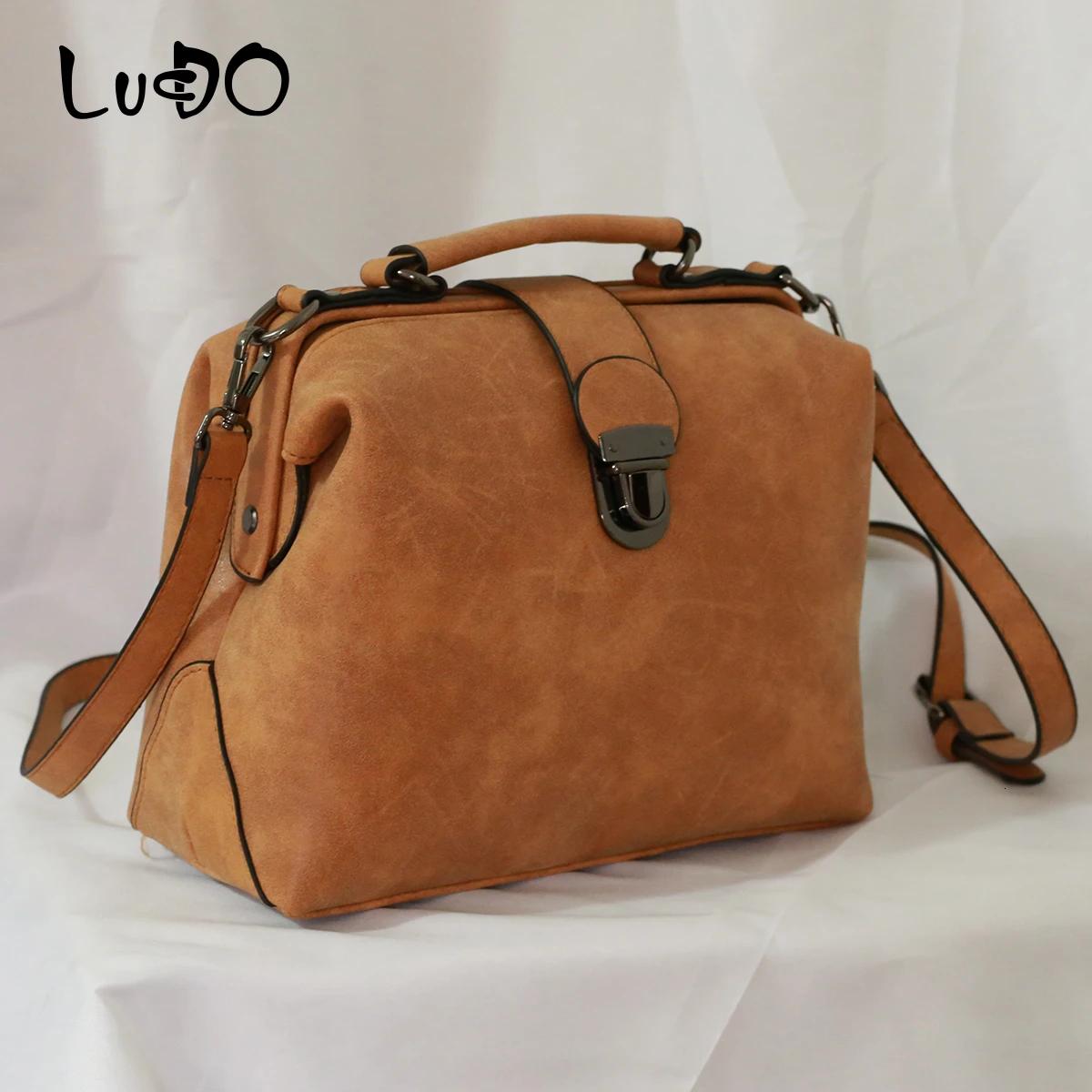 Женская сумка-мессенджер роскошная дизайнерская сумка из матовой кожи в стиле