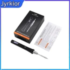 Новинка, умные портативные электрические мини-паяльники TS80P со светодиодным дисплеем и регулируемой температурой, с железными наконечниками B02 для TS80