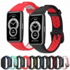 Ремешок для Huawei Band 6, сменный силиконовый браслет для смарт-часов Honor Band 6, аксессуары для наручных часов