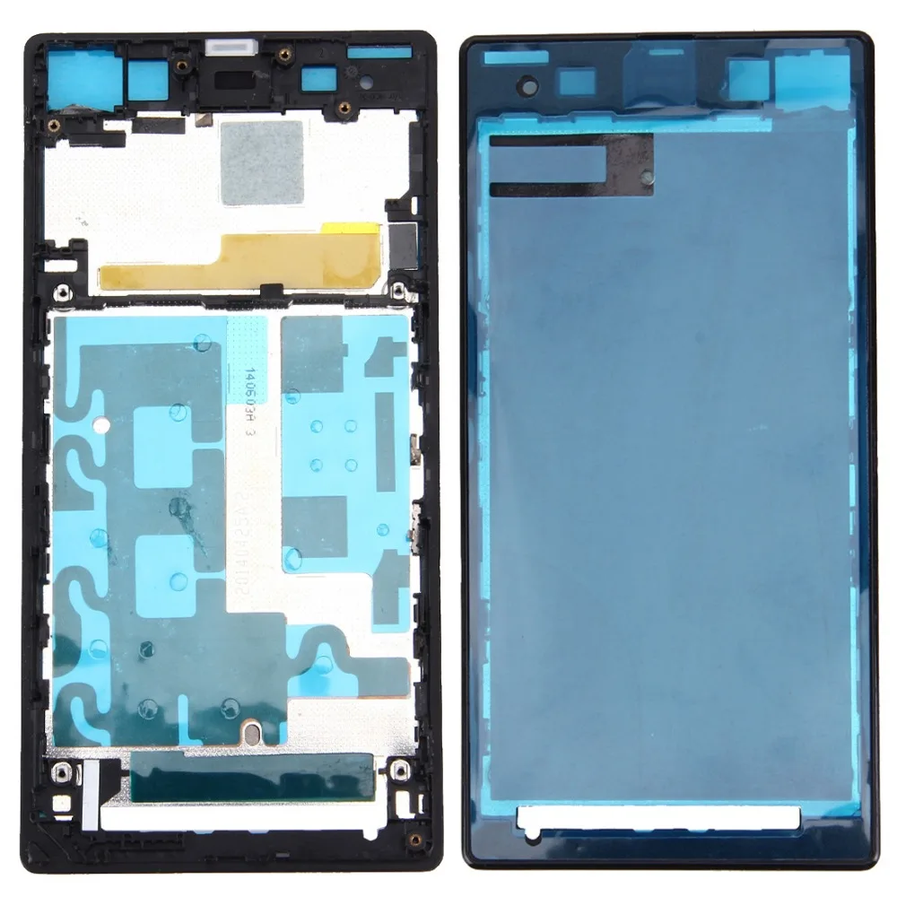 Для Sony Xperia Z1 / C6902 L39h C6903 C6906 C6943 передний корпус ЖК Рамка Замена пластины|Корпусы и