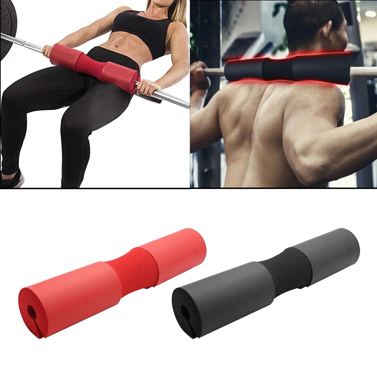 

Barbell Squat Pad - Neck and Shoulder Protective Pad - Great for Squats, Lunges, Hip Thrusts, Weight Lifting