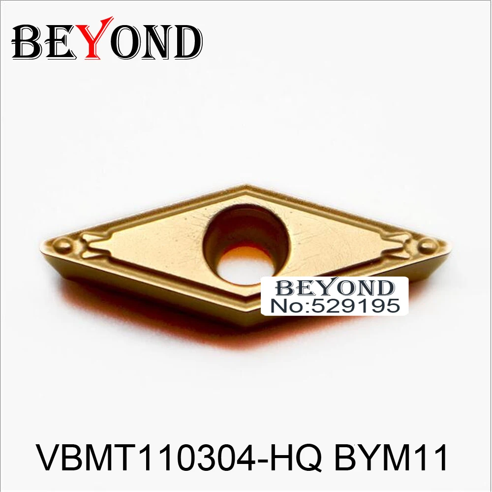 BEYOND VBMT110304-HQ BYM11 твердосплавные вставки токарный инструмент Держатель Токарные