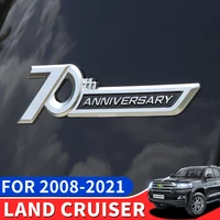 for 2008 2021 toyota land cruiser prado 200 lc300 fj200 modified 70 th anniversary logo decorative label appearance accessories