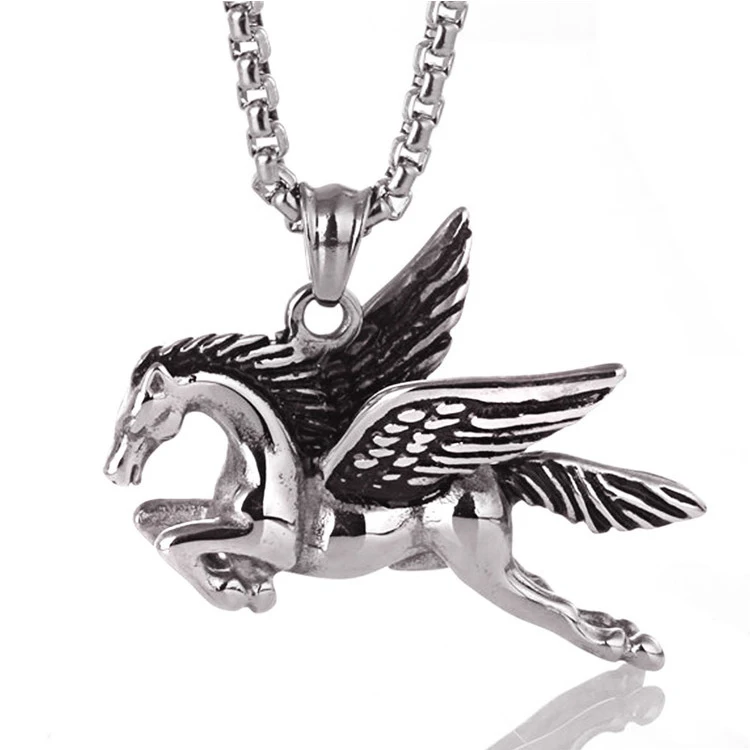 Ожерелье чокер мужское из нержавеющей стали аксессуар с подвеской в стиле хип