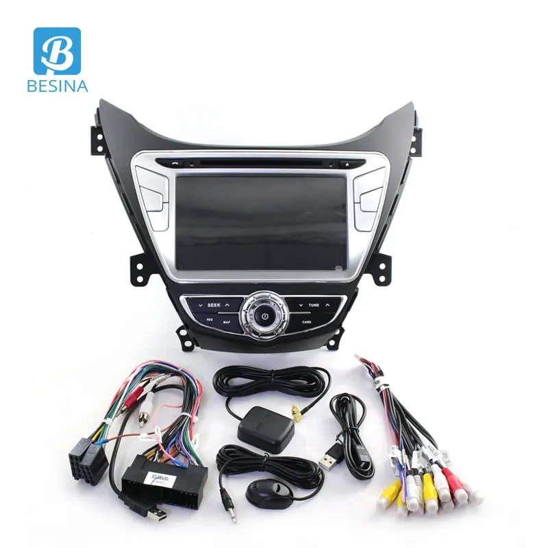 Автомобильный DVD-плеер Besina Android 10 0 для HYUNDAI ELANTRA/i35/AVANTE 2010 2011 2012 2013 GPS стерео
