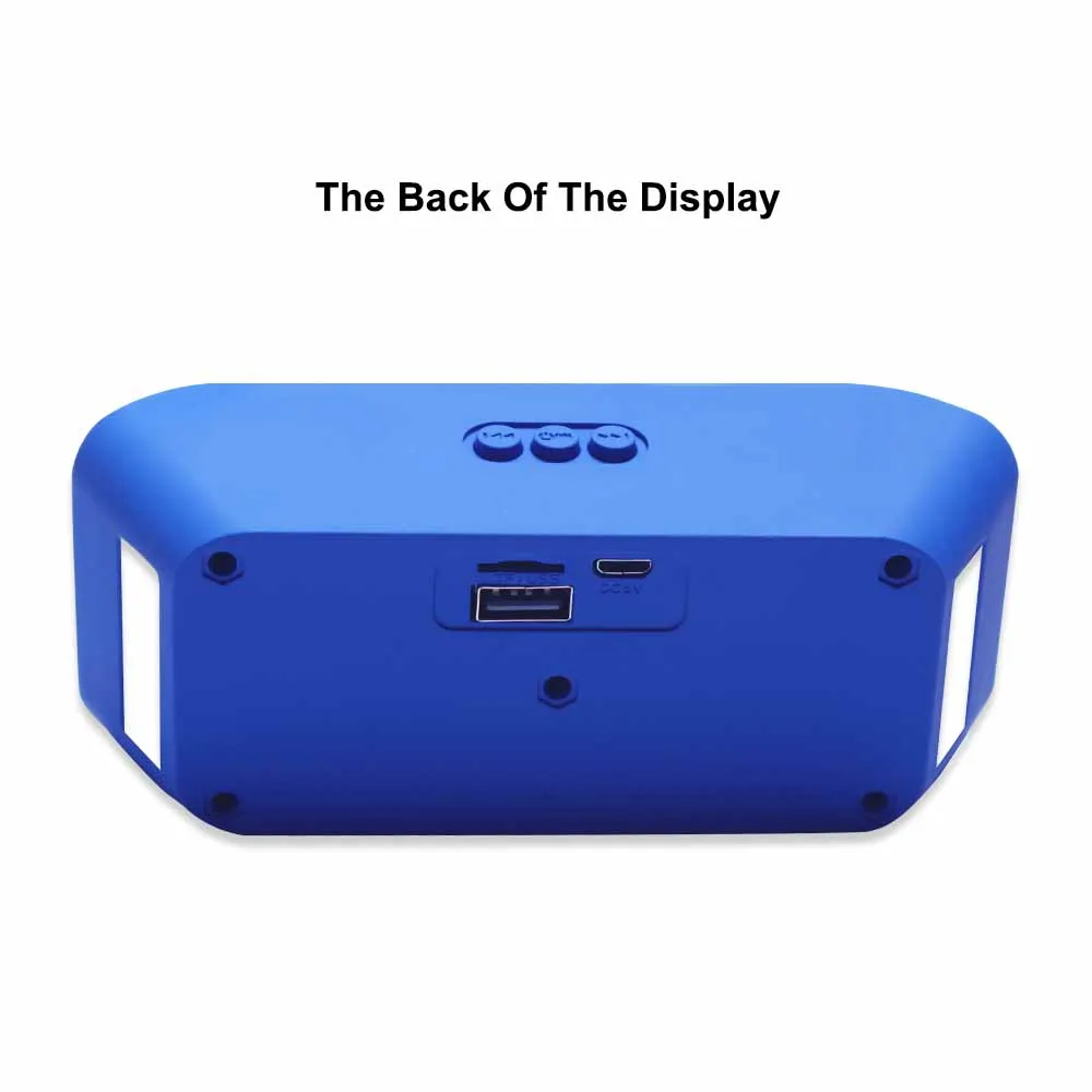 Мини беспроводные автомобильные динамики bluetooth водонепроницаемые USB FM радио