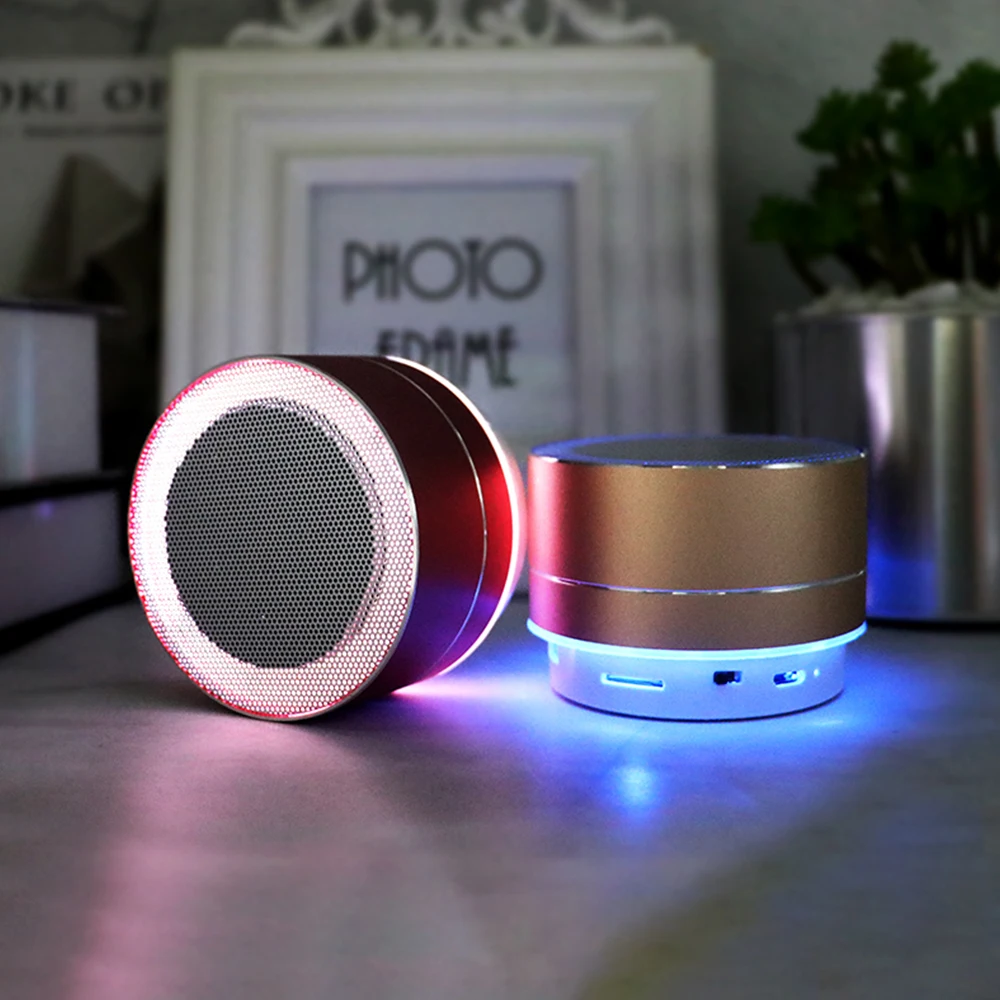 Мини беспроводной динамик портативный Bluetooth Встроенный аккумулятор