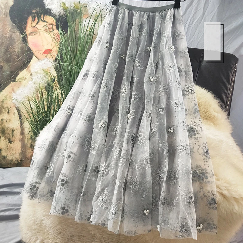 2019 вязанная двухсторонняя Женская Зимняя юбка миди с высокой талией модная