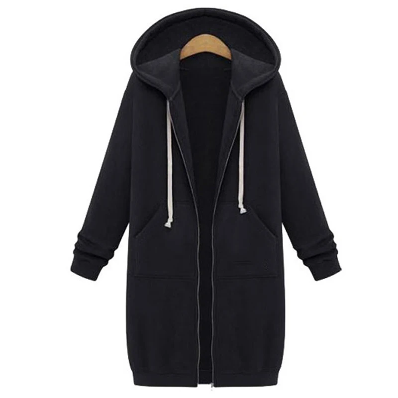 Куртка-Толстовка CINESSD женская с капюшоном Серый кардиган на молнии длинными