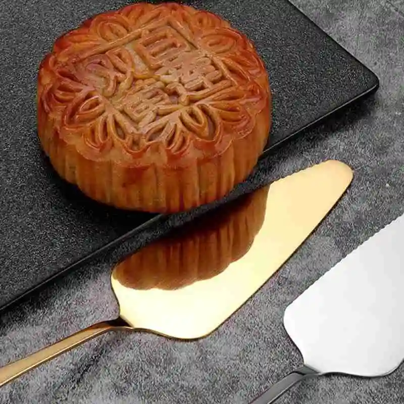 

Pizza Knife Personalized Pastry Tools Stainless Steel Baking Tool Accessories Wedding Fashion Cake Knife