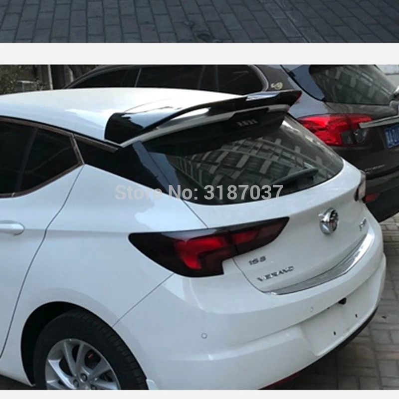 

Для Buick Verano GS спойлер 2015-2016 ABS Пластик Неокрашенный задний спойлер на крыло, крышу багажник губы загрузки покрытие автомобиля для укладки