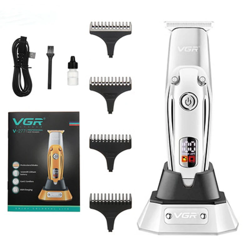 

VGR V-277 Hair Clippers for Men Clippers for Hair Cutting Cordless Hair Trimmers with Charging Stand Hair Cutting Kits