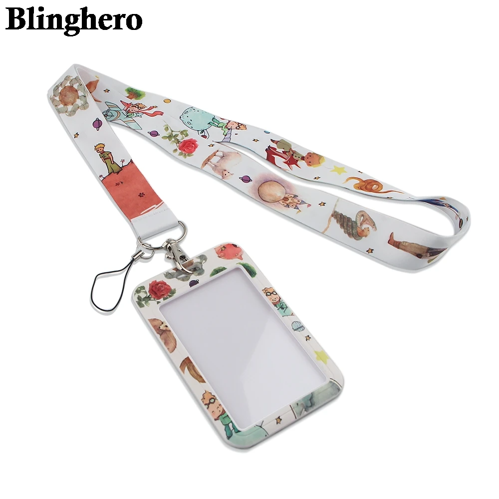 CB055 Little Prince Cell Phone Straps Hanging Neck Rope Lanyard for Camera USB Holder ID Passport Card Name Badge Holder