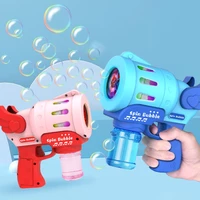 new summer electric automatic soap cute bubble machine bubble blower for children outdoor healthy toys gun toy party