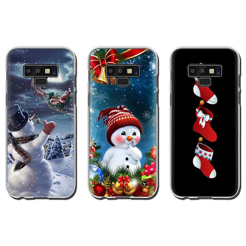 Счастливый год Счастливого Рождества жесткий чехол для телефона для samsung A5 A7 A9 A6 A8 плюс A10s 20С 30С 40С с 50s 60 70