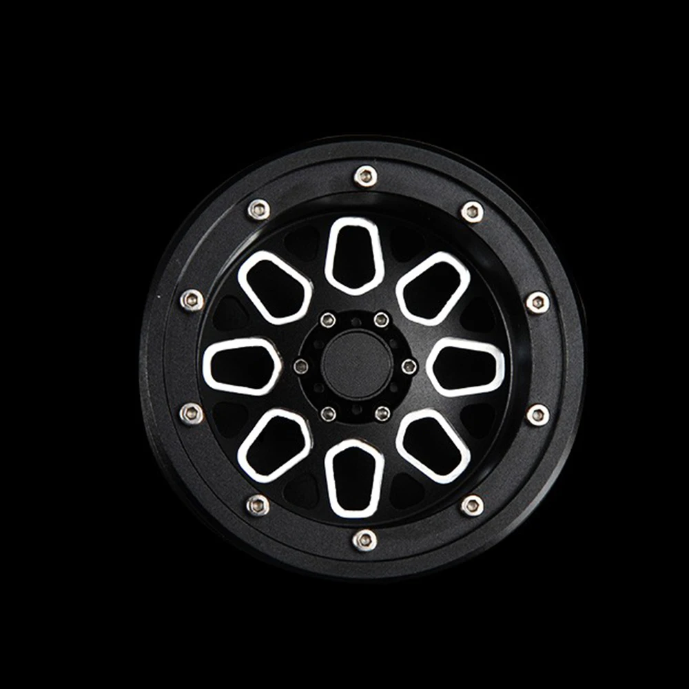 RS-RC Metal 2.2 Beadlock Wheel Rim 5 Spokes Hub for 1/10 RC Rock Crawler Axial SCX10 90046 RR10 Wraith TRAXXAS TRX4 enlarge