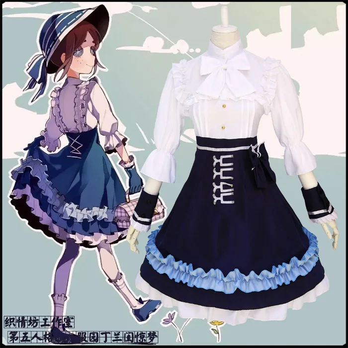 

dentity V Cosplay Costume Gardener Emma Woods Costume Cosplay Sweetie Lolita Dress Party Daily Dress Costume