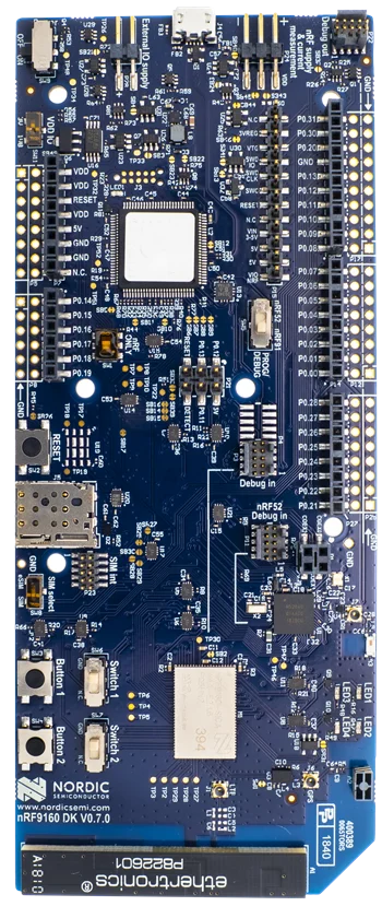 Официальный комплект для разработки в скандинавском стиле Φ Bluetooth модули автоматизации GPS LTE-M с низким энергопотреблением