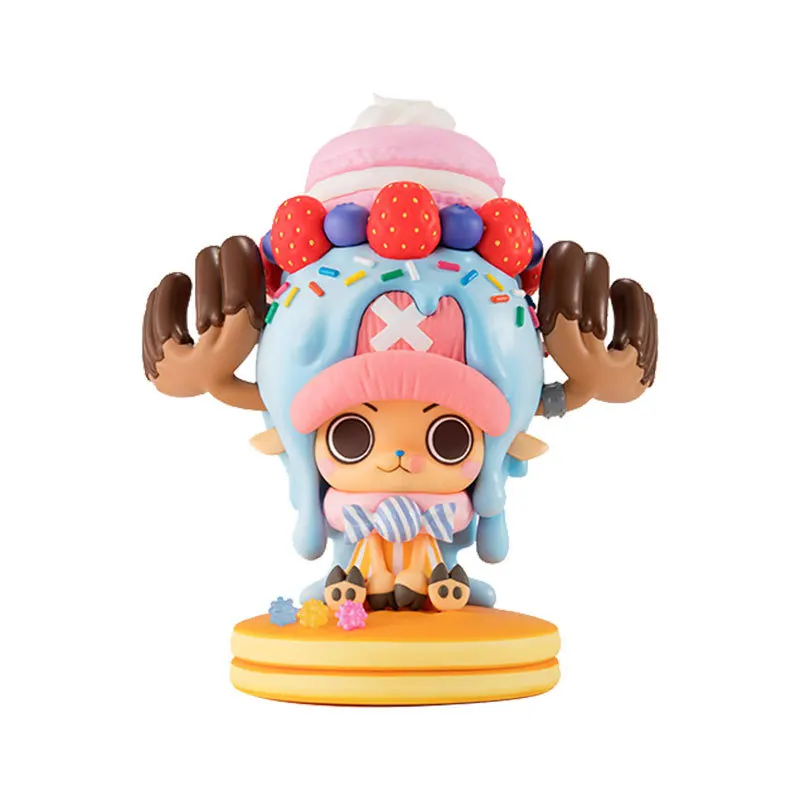 11 см аниме One Piece Tony Chopper candy cake Action figuetes figuals Коллекционная Фигурка модель игрушки