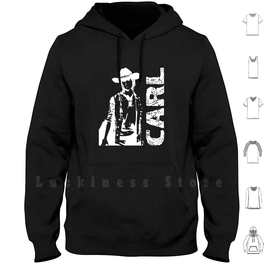 Толстовки The Walking Dead-Carl Grimes Апокалипсис Ходячие мертвецы Тюремные ходячие