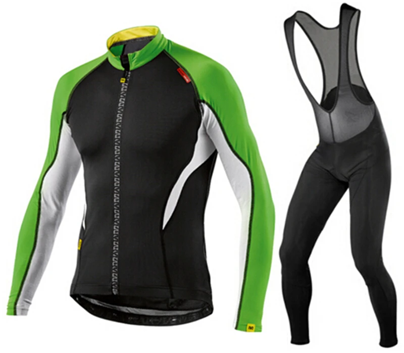 Cycling suit Командный Mavic, набор Джерси для велоспорта, мужской костюм для триатлона, весенний Ropa Ciclismo Hombre MTB, одежда для велоспорта с длинным рукавом - Цвет: Cycling suit