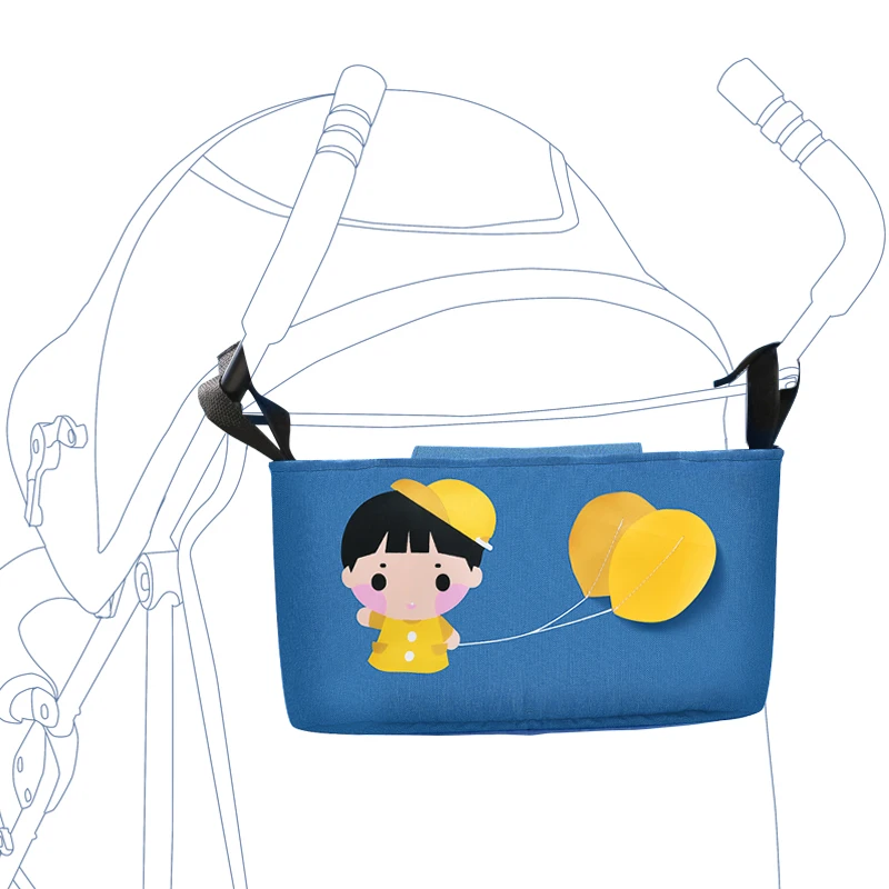 Сумка для коляски коляска сумка Органайзер пеленки мешок Детские подгузник S