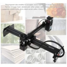 20 Вт портативный бытовой DIY Лазерный Гравер Настольный лазерный гравировальный режущий станок принтер 320 мм x 190 мм рабочая зона