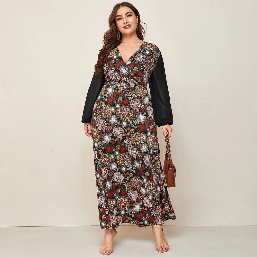 Рамадан Caftan размера плюс арабский абайя Дубай Турция Ислам Мусульманское длинное платье макси для женщин Robe Femme Musulmane Vestido Long