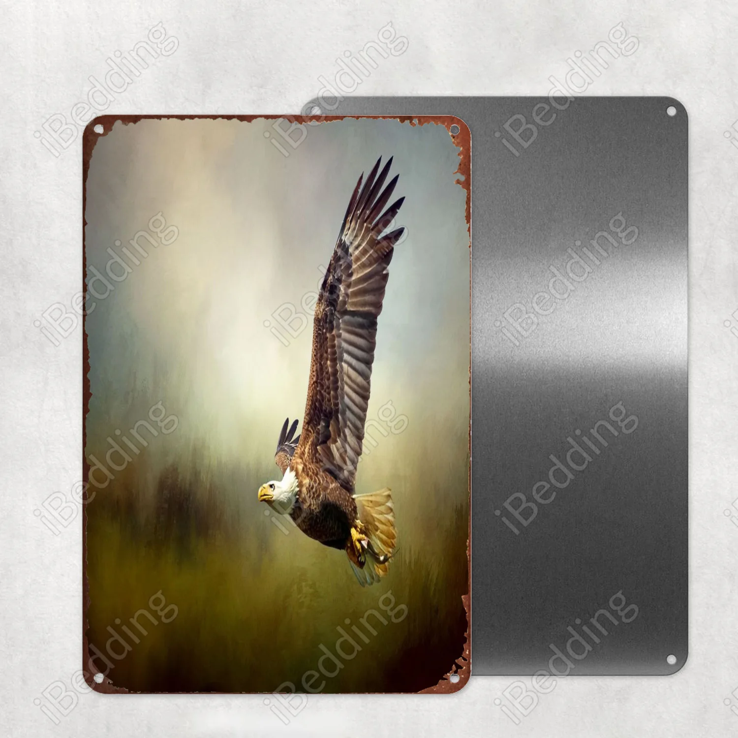 

Американский светлый Орлан, искусство, искусство, металлическая фотография, панель, паб, клуб, Настенный декор, железная живопись, декоратив...