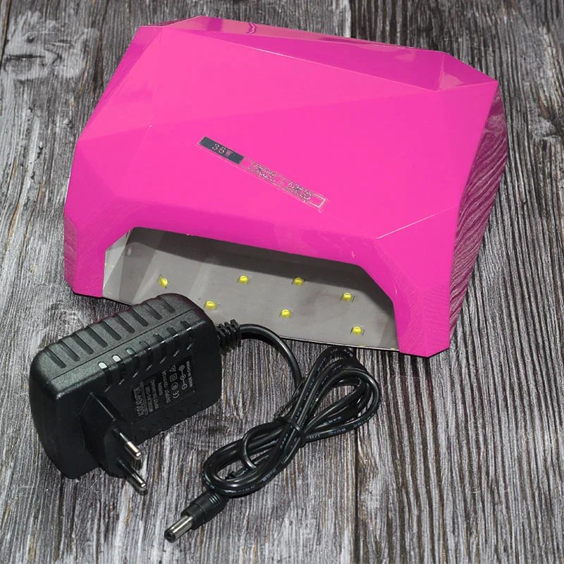 Новинка 36 Вт Автоматическая УФ лампа Светодиодный для ногтей Сушилка