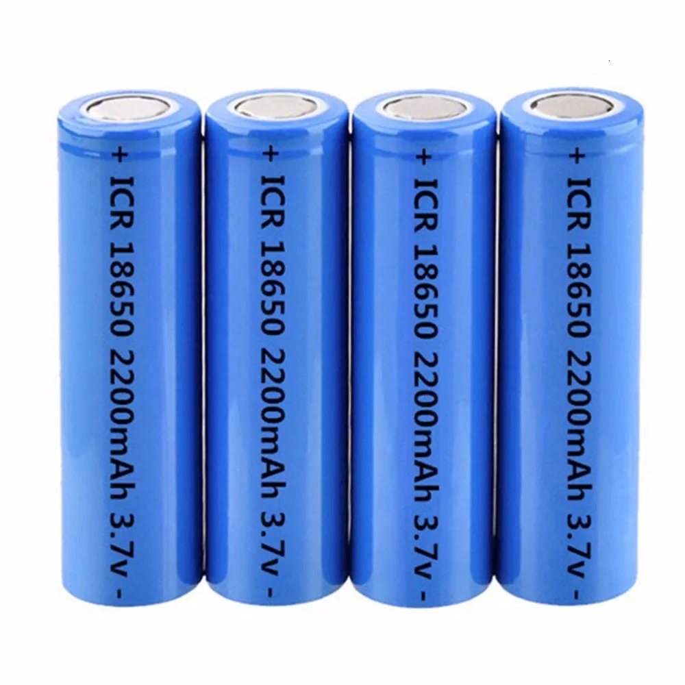 3,7 V 2000mAh 2,0 Ah аккумуляторная батарея ICR18650 литиевые батареи литий-ионная батарея для фонарика