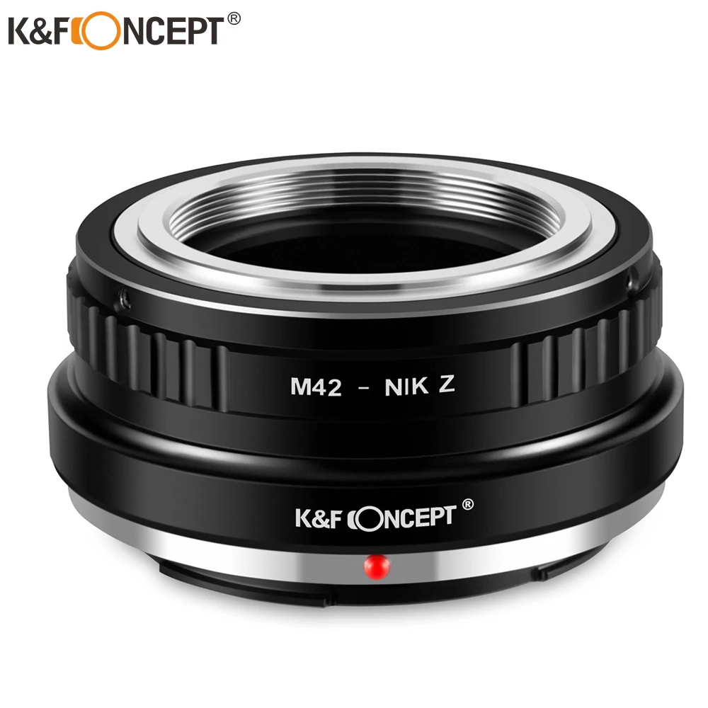 Адаптер K & F Concept M42 для крепления объектива Nikon Z5 Z6 Z7|Адаптеры объектива| |
