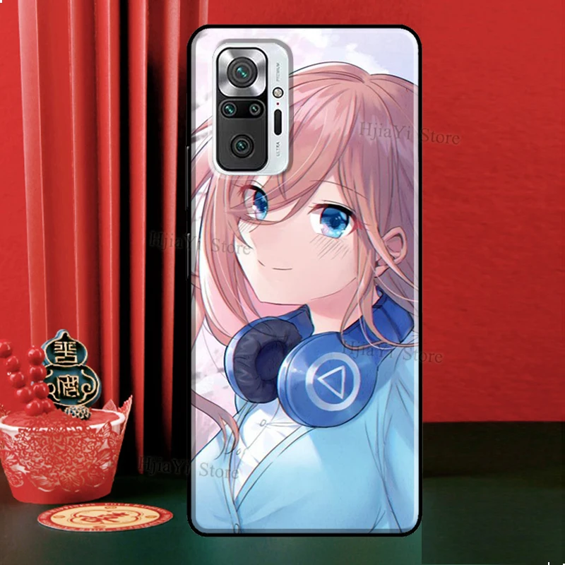 Чехол Nakano Miku для Xiaomi Redmi Note 12 Pro 11 9 8 10 9S 10S 11S 12S 12C 9C 10A 10C |