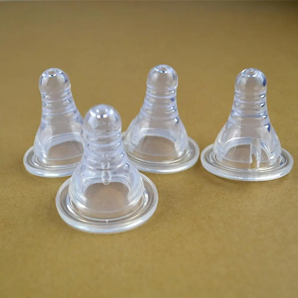 

Silicone Pacifier Nipple Baby Newborns Feeding Milk Nipple Replacement ide Mouth Milk Accessories Bottle K2Z0