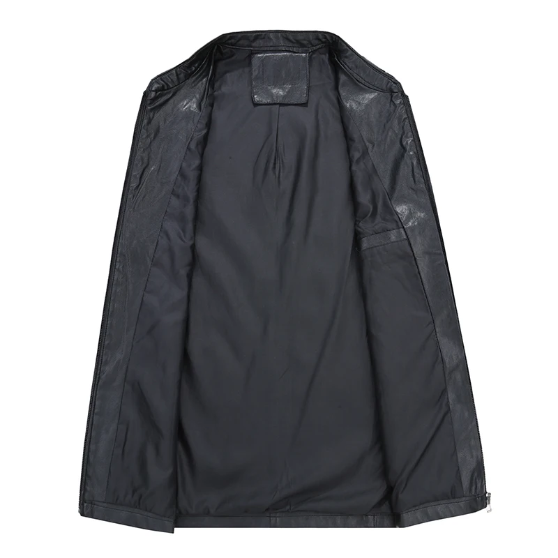 Мужские кожаные куртки размера плюс больших размеров 10XL 8XL 6XL 5XL новая осенняя