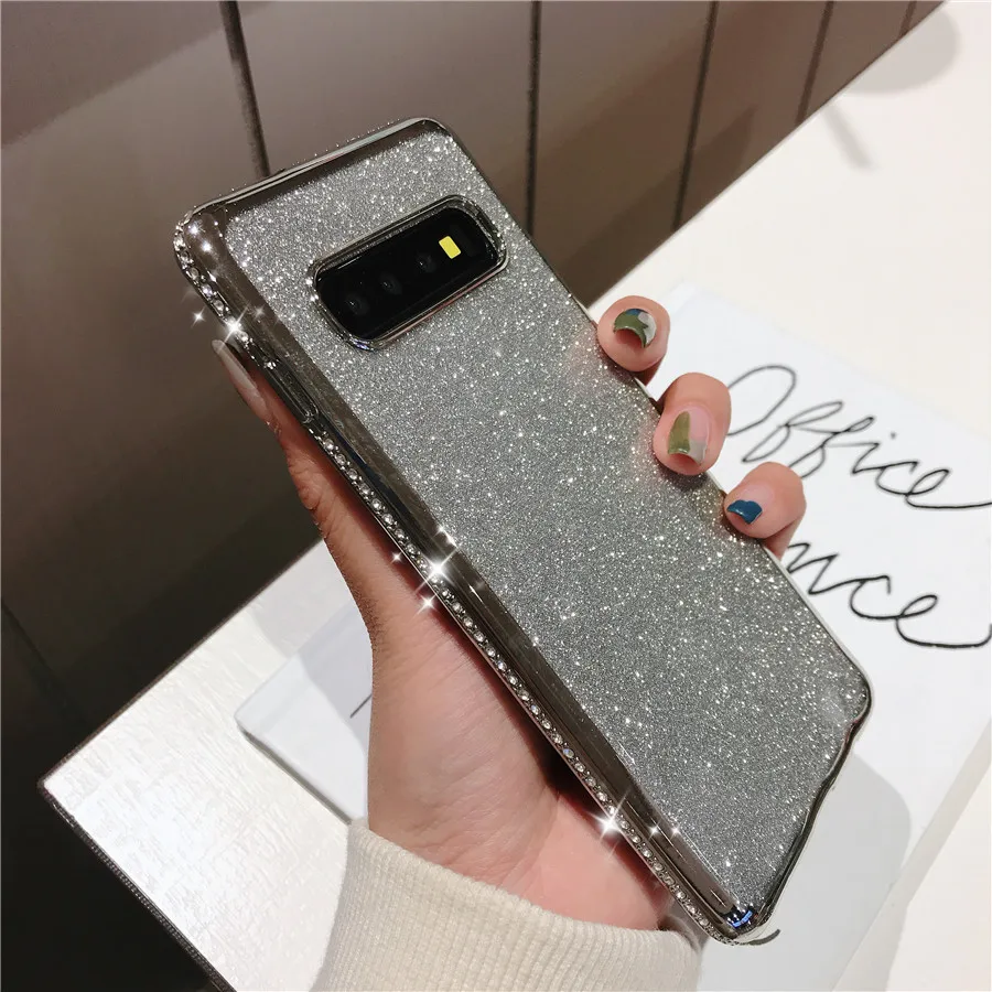 Мягкий блестящий чехол для Samsung galaxy S20 Plus Note 10 Lite A51 A71 A91 A81 A90 5G J4 2018 A30S A10E мягкий из