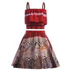 Маскарадный костюм для девочек, лето 2019, для детей 3-10 лет, принцесса Моана, косплей, вечеринка, Хэллоуин, детская одежда ваяна, пляжная одежда