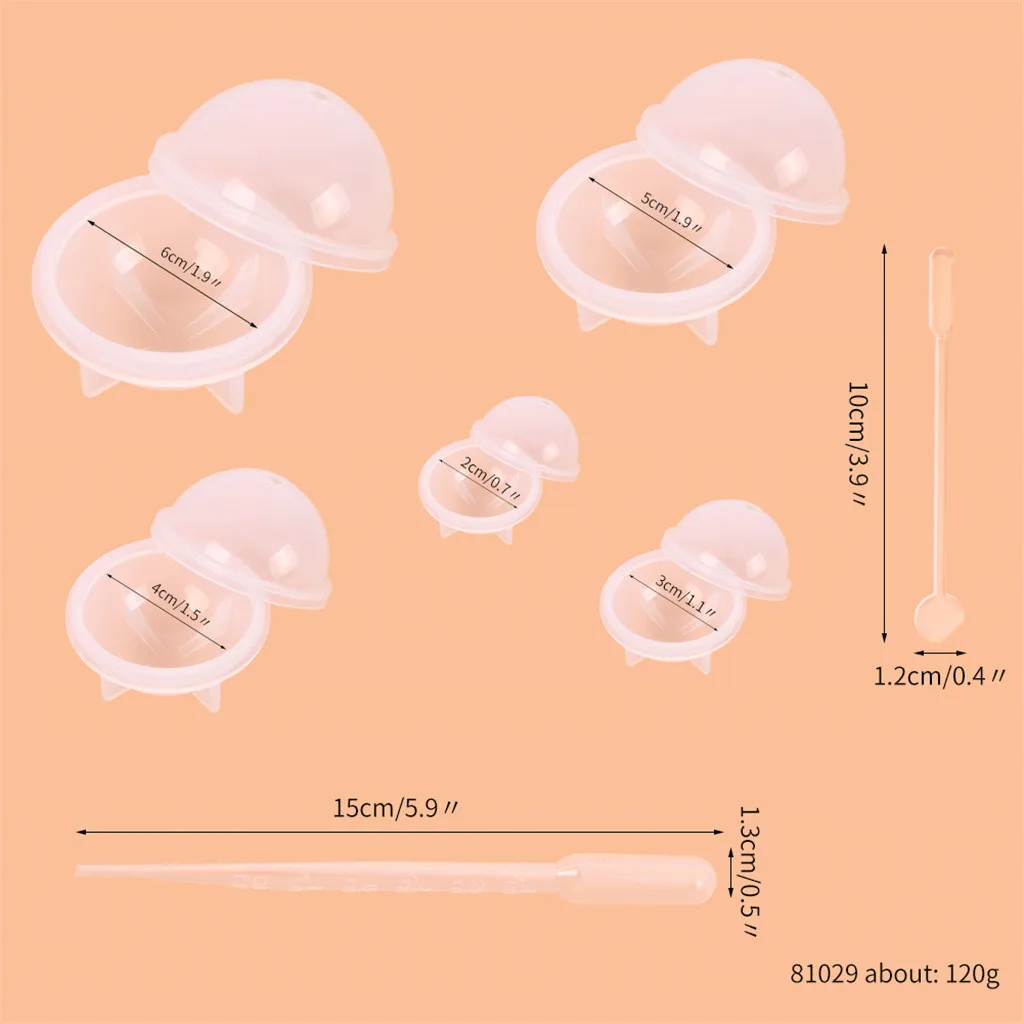 15 шт./1 комплект круглые силиконовые формы для эпоксидной смолы|Глиняные формы| |