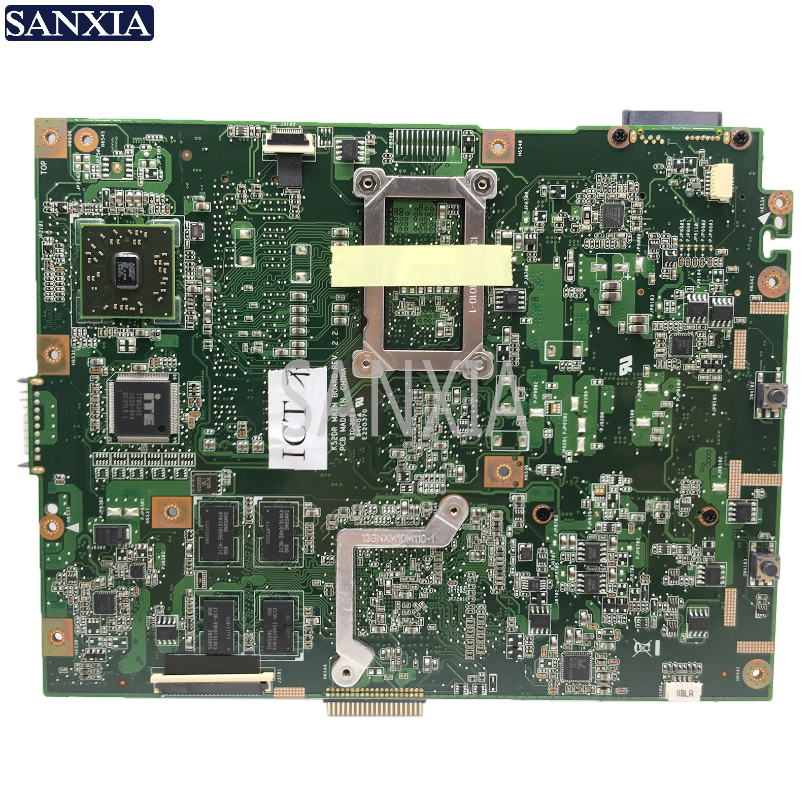 KEFU K52DR материнская плата для ноутбука ASUS K52DR A52DE K52DE A52DR K52D оригинальная материнская плата AMD 1G видеокарта