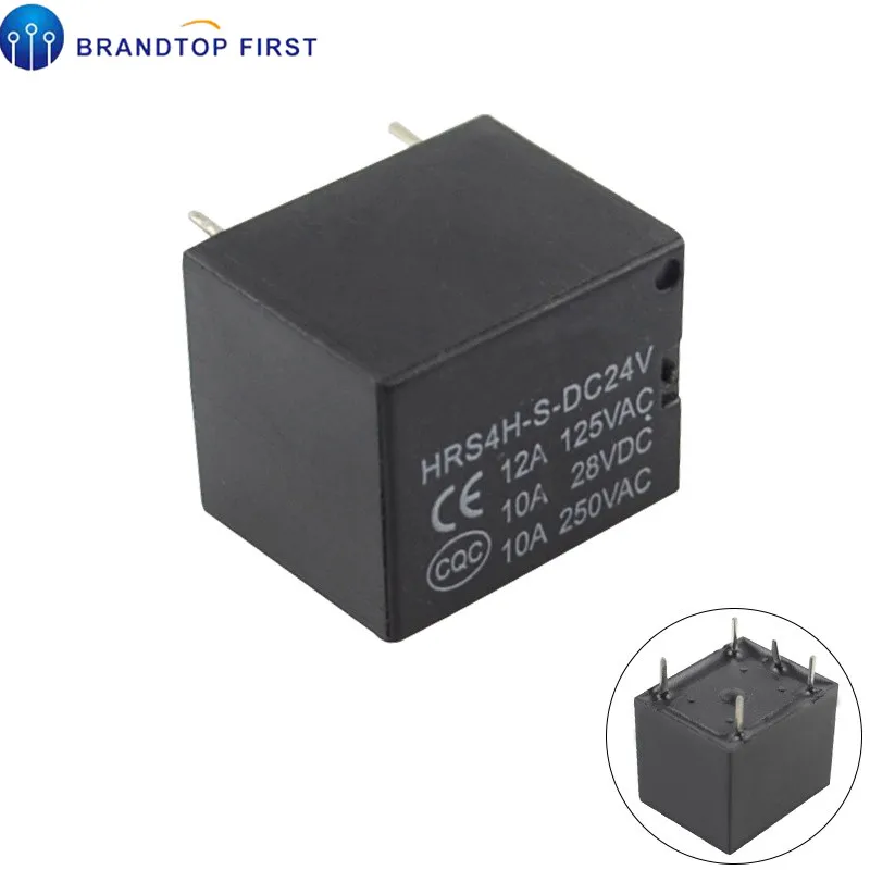 Реле HRS4H S DC9V DC12V C 5PIN 10A T73|Реле| |