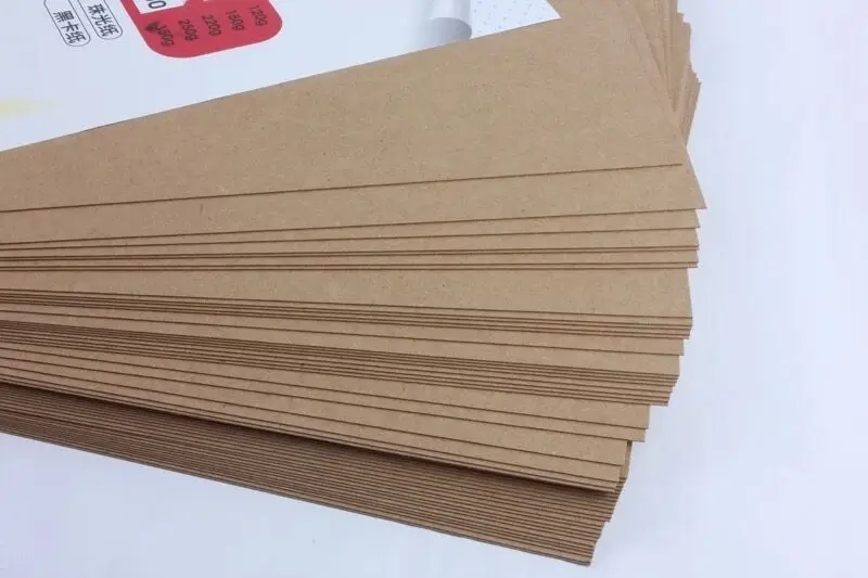 

A4 size 21*29.7cm Kraft paper 250gsm card paper, DIY box gift packing 80gsm-500gsm