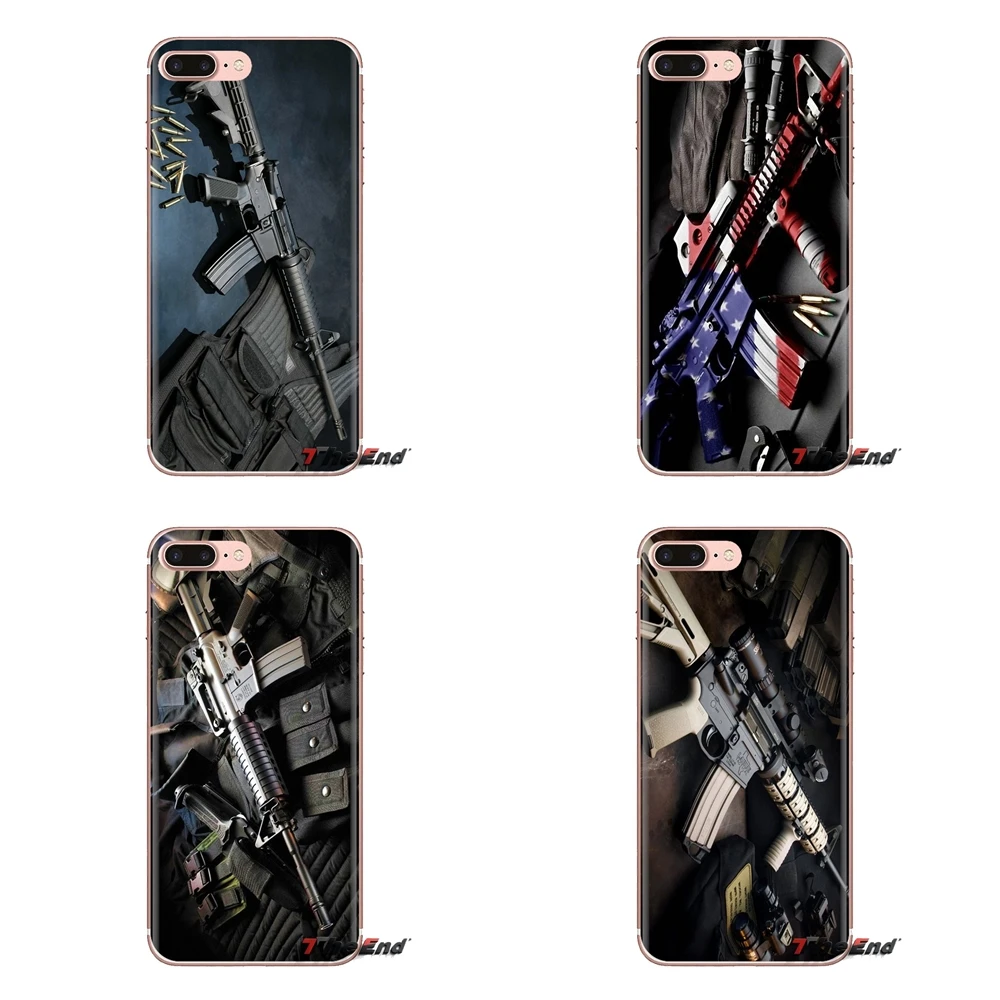 Для Xiao mi 6 A1 Max x 2 5X 6X Red Note 5 5A 4X 4A A4 4 3 Plus Pro Винтовки Оружие пуля силиконовый кожаный