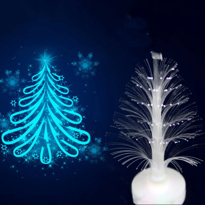 СВЕТОДИОДНЫЙ световой Новогодние ёлки орнамент вспышка светильник Блестящий