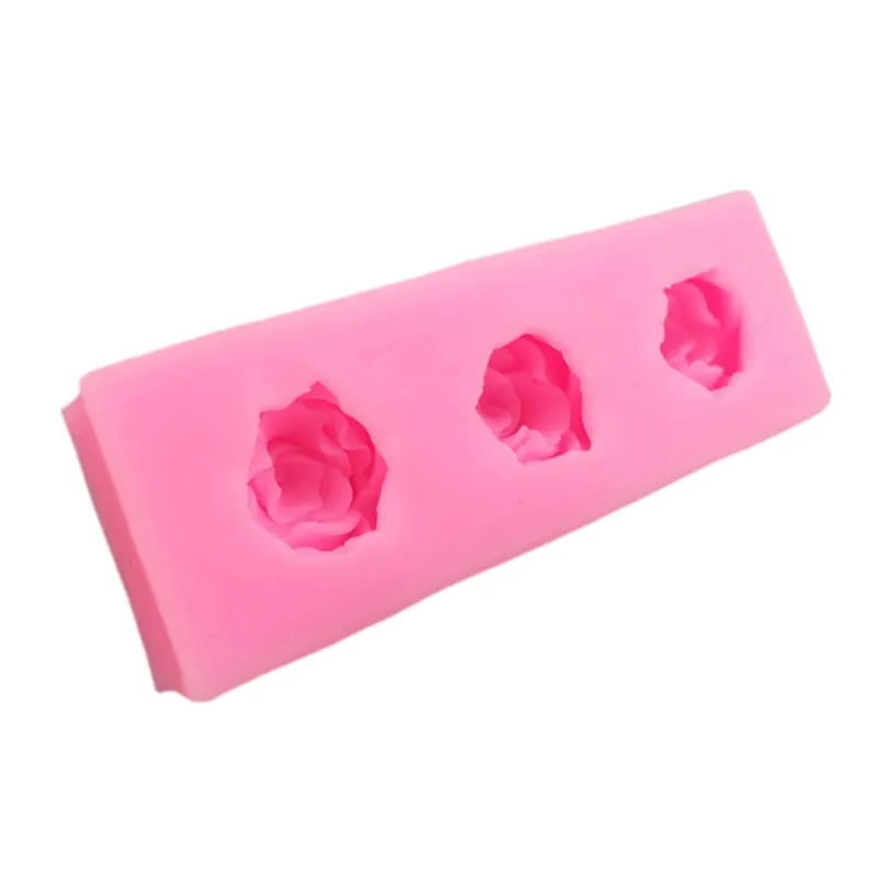 Формы из силикагеля в форме цветка инструменты для украшения шоколадного торта