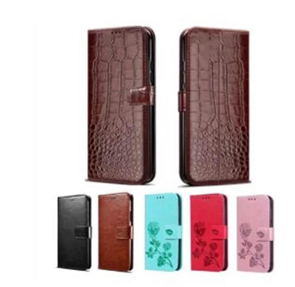 Кожаный чехол-кошелек с откидной крышкой для Tecno Camon X Pro CA7 i Twin чехол iClick iClick2 F2 LTE